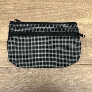 Black Grid Pattern Women’s Bag